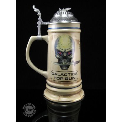 Battlestar Galactica Top Gun Stein QMX  