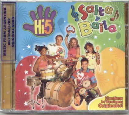 HI 5 SALTA Y BAILA IN SPANISH SEALED CD NEW HI5 HI 5  