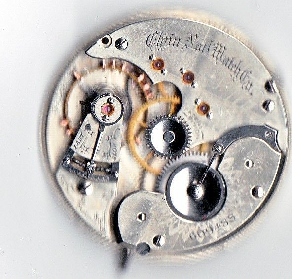 RARE ELGIN CONTIBLE 16S NICKLE BEAUT MOVEMENT NR 08 242  