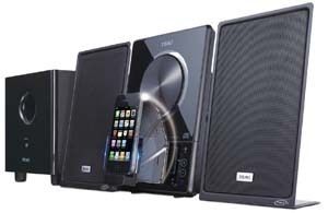 TEAC MCD X90i Ultra Thin Hi Fi SYSTEM w/IPhone/iPod DOCK  