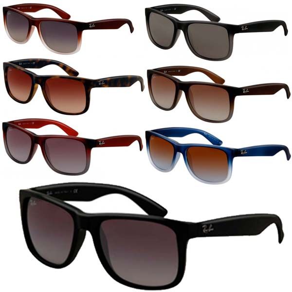 Occhiali da sole RAY BAN JUSTIN RB4165 unisex uomo donna 7 colori 