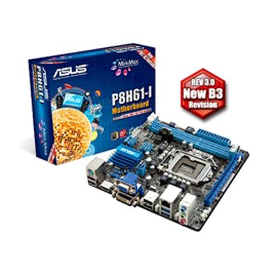   i7 i5 i3 lga1155 h61 ddr3 pci express sata mini itx motherboard retail