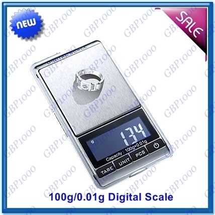 100g x 0.01g Gram Grain Carat Jewelry Digital Scale New  