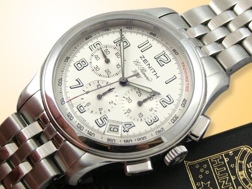 Zenith Class El Primero HW Chronograph SS Watch  