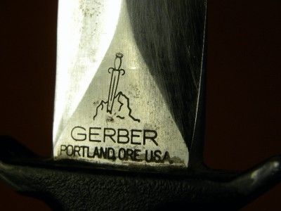 US GERBER USA 1975 MK 2 Knife # 040711 Dagger Sword  