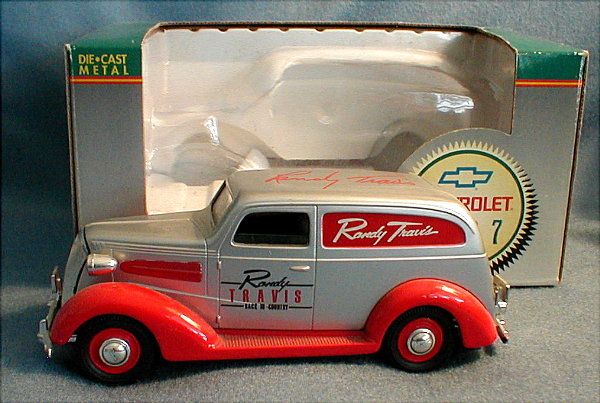 Randy Travis 124 scale Diecast 1937 Chevy Truck Bank  