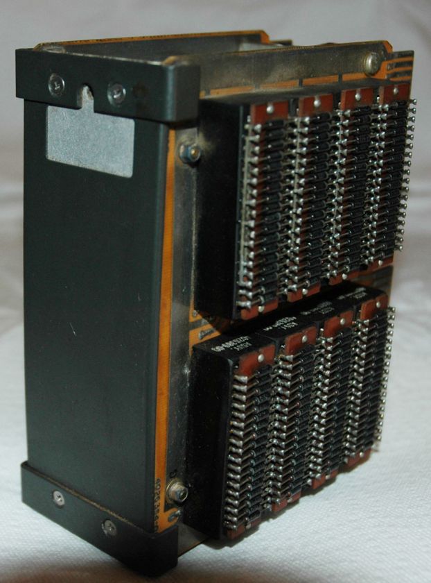 UNIVAC 1050 4k CORE MEMORY STACK 7 planes  