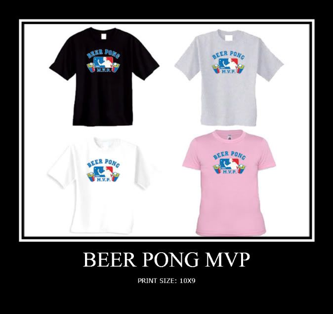 BEER PONG MVP GIFT T SHIRT HUMOR WEED BEER MARIJUANA LD  