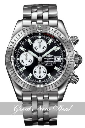 NEW BREITLING CHRONOMAT EVOLUTION STEEL   A1335611/B719  