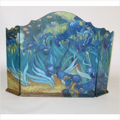 Wayborn Blue Tulips Room Divider 4763  