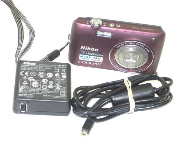 NIKON COOLPIX S4100 14MP DIGITAL CAMERA  