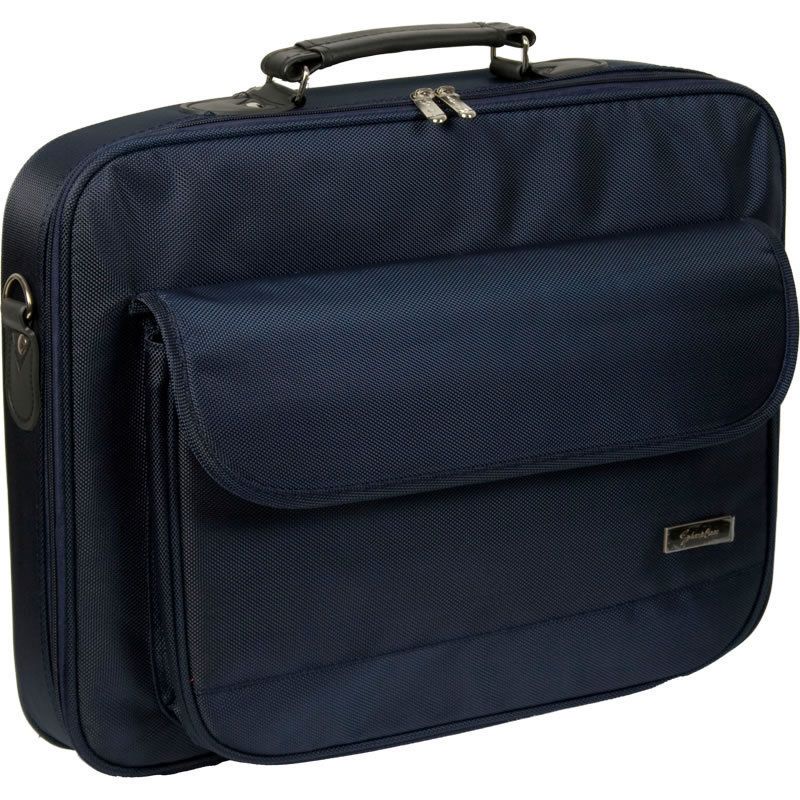 17.3 LAPTOP CARRYING SHOULDER CASE BAG BRIEFCASE DK BLU  