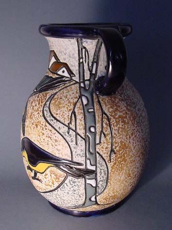 AMPHORA ART POTTERY VASE c. 1900  