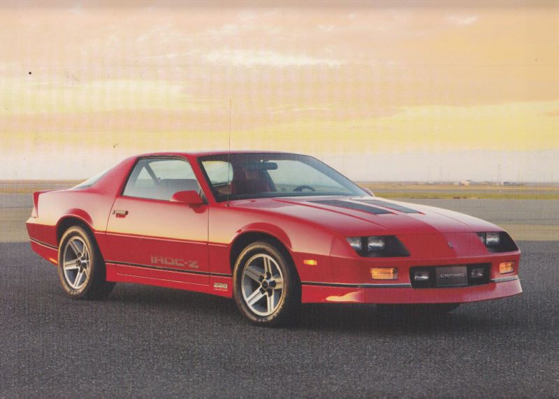 1986 Chevrolet Camaro IROC Z (GZ)  