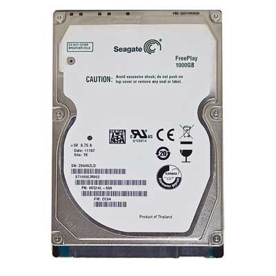 1TB Seagate FreePlay ST1000LM010 SATA 2.5 Notebook Hard Drive  