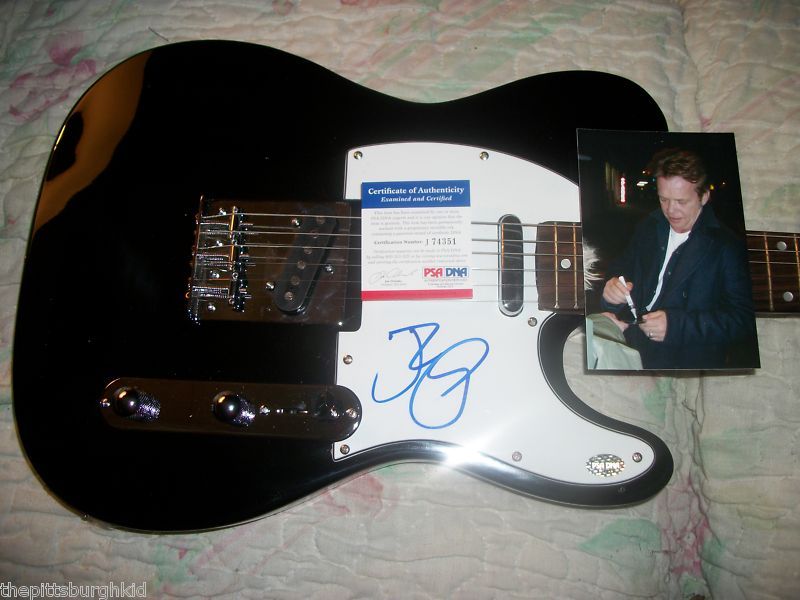 RARE JOHN MELLENCAMP SIGNED GUITAR JSA PSA DNA GAI  