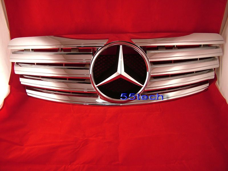 Mercedes W211 Grill E320 E500 E55 Grille Chrome 03~06  