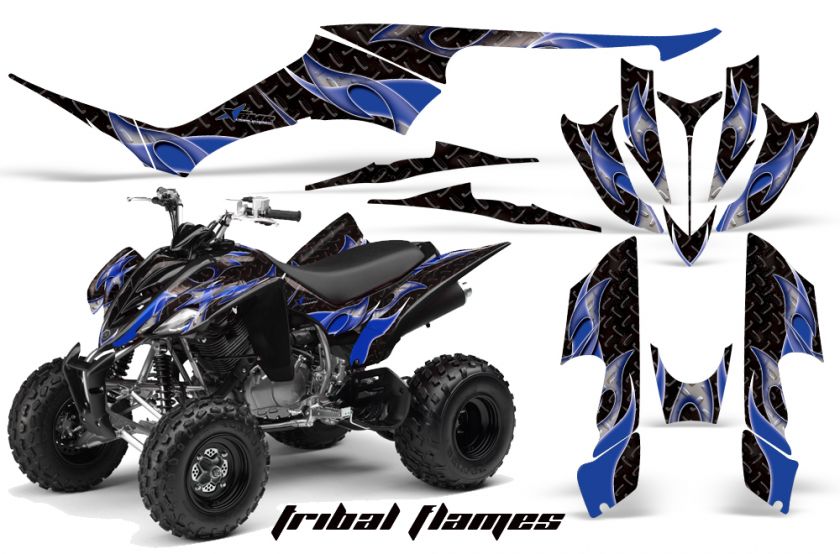 AMR RACING GRAPHICS KIT YAMAHA RAPTOR 350 QUAD STICKERS  