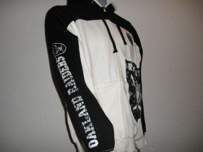 NEW NFL Oakland RAIDERS HOODIE Sweater MEDIUM jersey  