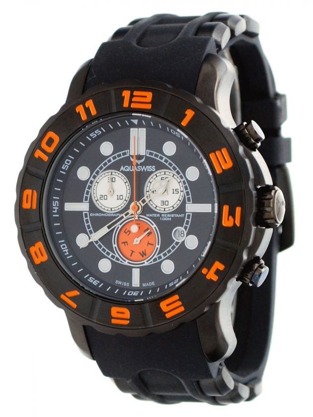 AquaSwiss 96XG062 Rugged XG Swiss Chronograph Watch  