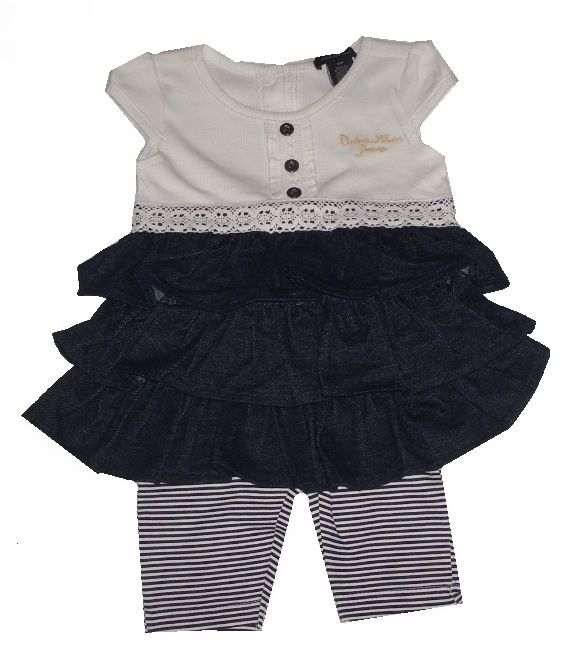 NEW~CALVIN KLEIN~2PC DRESS SET~GIRLS~12, 18, 24 MONTHS  