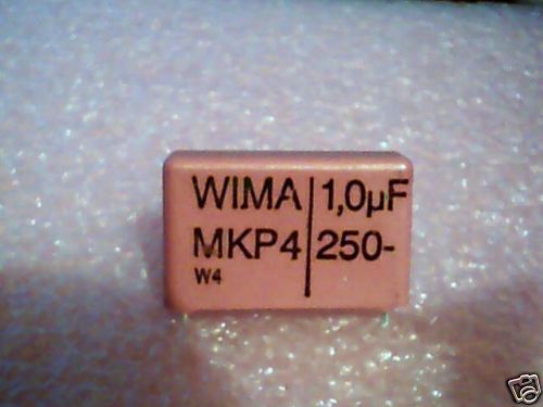 Wima MKP4 1.0uf 250v Polypropylene Film Capacitor  