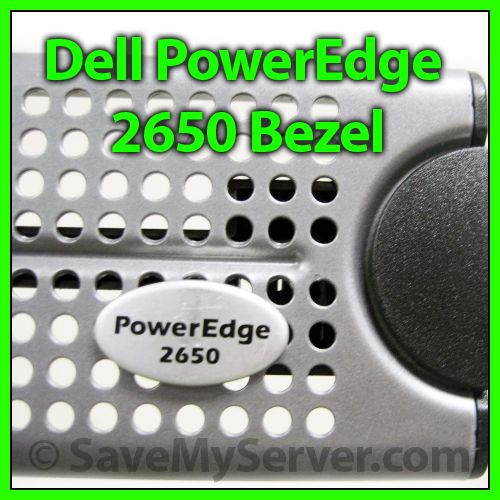 Dell PowerEdge 2650 2U Bezel Faceplate 6G401 + Keys  