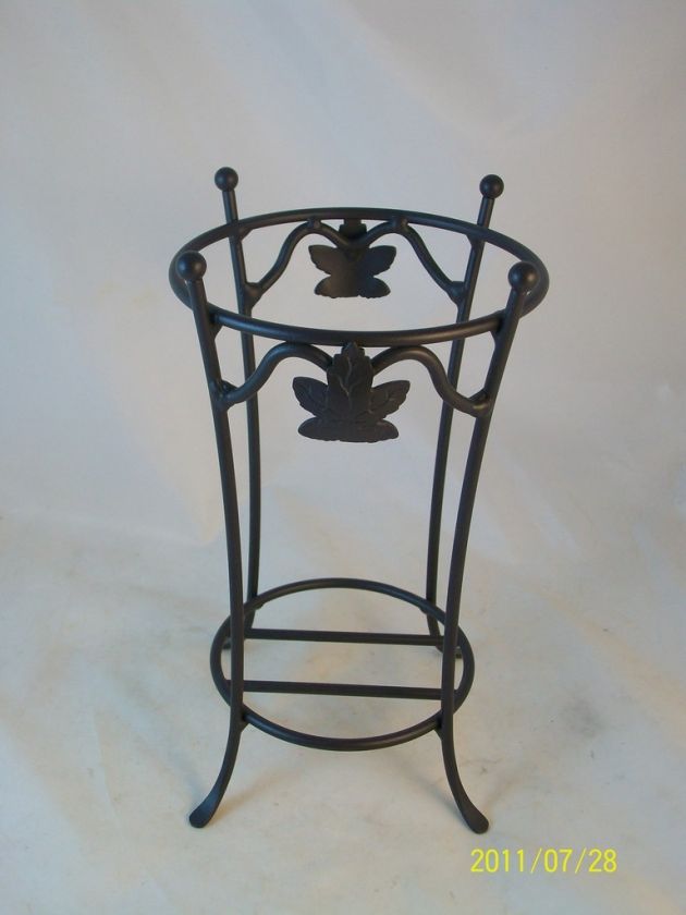 Longaberger Miniature Wrought Iron Umbrella Stand  