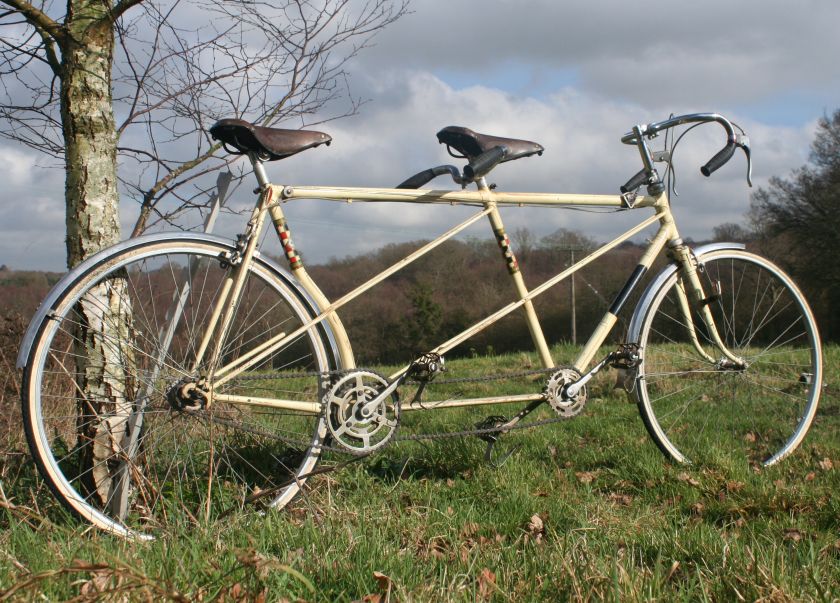 1946 RENSCH (Paris Cycles) SWB Tandem Amazing Original Vintage Antique 