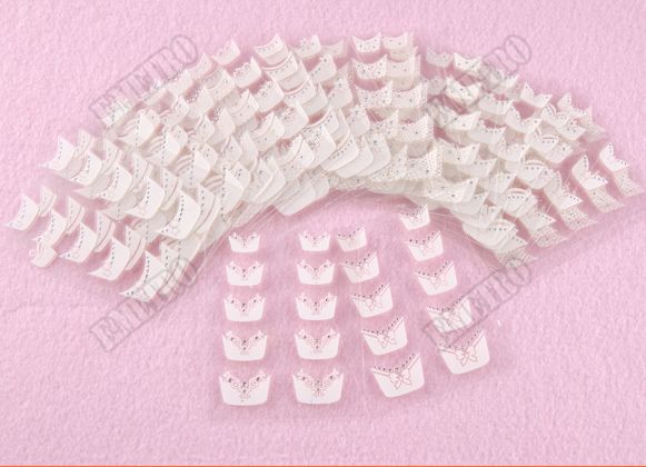 25pcs Mixed Design 3D Stickers For Nail Art French Tips  