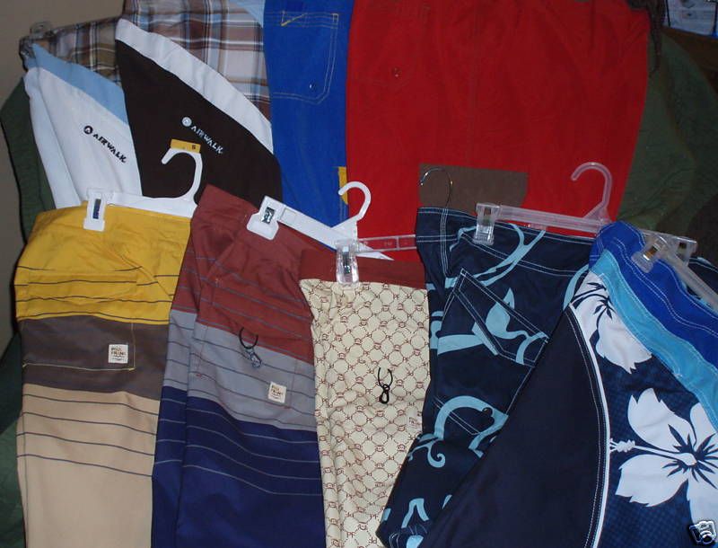 MENS CLOTHING,SWIMWEAR,NEW,NWT,SURF SHORTS  