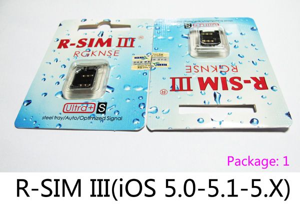 sim III 3 Ultra S Turbo SIM Unlock iPhone 4S GSM iOS 5.0.1, 5.1 F981 