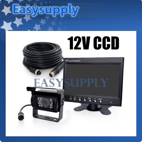 24V Waterproof Backup Camera For Bus Truck Reversing  