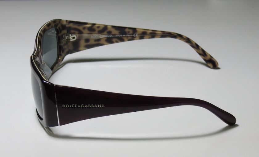 NEW DOLCE & GABBANA 4008 PLUM/JAGUAR/GRAY SUNGLASSES/SHADES/SUNNIES 