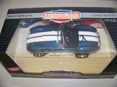 Ford Shelby Cobra 427 S/C American Muscle Ertl 118 NIB Great 