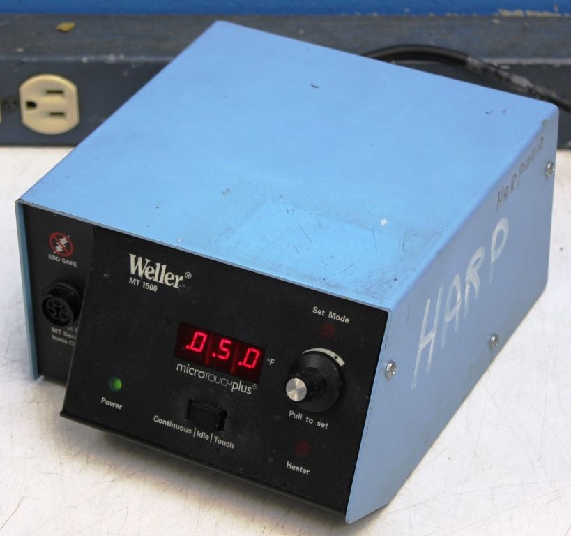 Weller MT1500 Microtouch Plus SMT / Thru Hole Soldering Station  