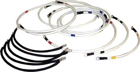 Club Car DS 48V Golf Cart Complete Battery Cable Set  