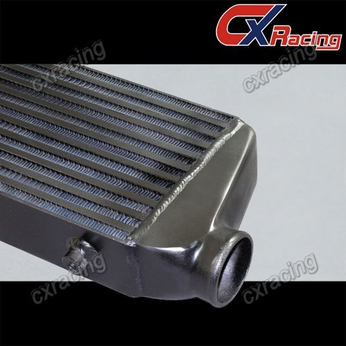 Universal Intercooler Black 28X7X2.5 240SX S13 S14 S15  