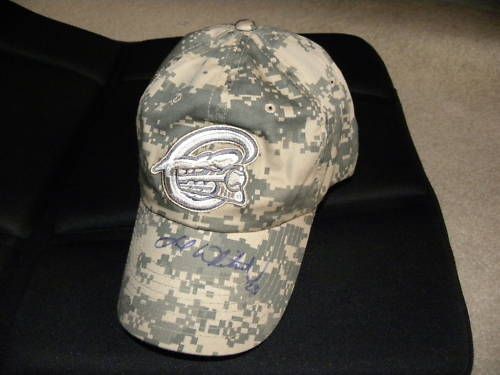 JOSH WHITESELL Autographed GameWorn Syracuse Chiefs Hat  