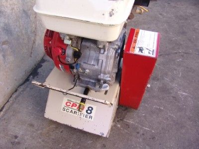 2006 EDCO CPM 8 SCARIFIER PLANER CONCRETE GRINDER HONDA 9HP #2  