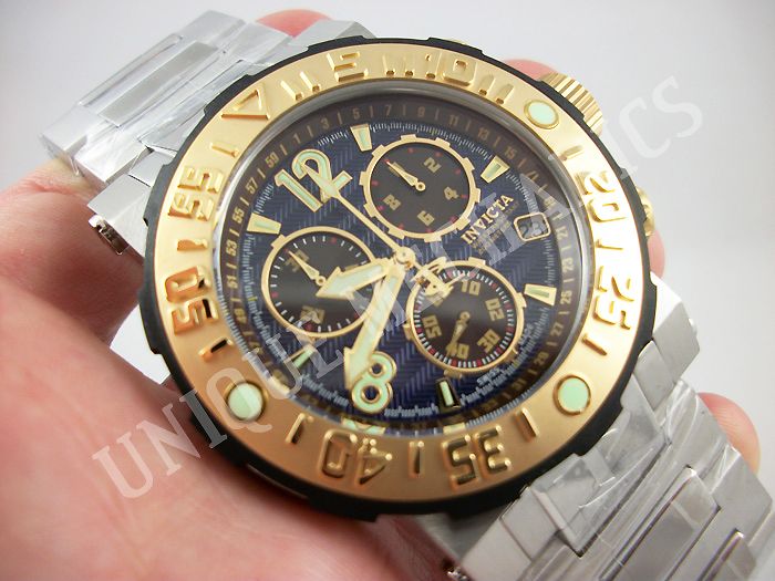 Invicta 6136 Sea Rover Reserve Chronograph Stainless Steel Watch 