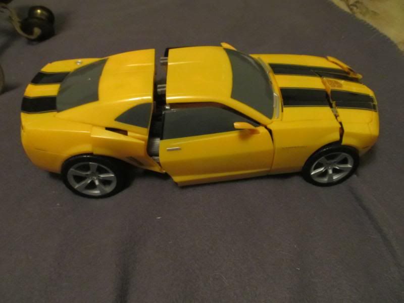 RARE Working 2006 HASBRO TRANSFORMERS Ultimate Bumblebee Lights 