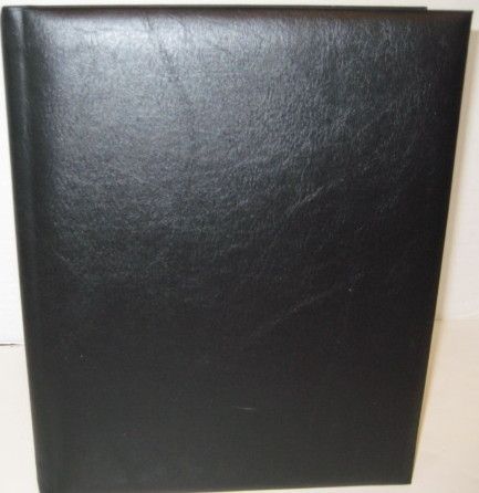 TAP DIGITAL PHOTO ALBUM BLACK SIMULATED LEATHER,9X11  