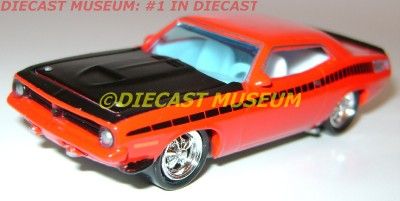 1970 PLYMOUTH AAR CUDA SNAP ON EDITION JOHNNY LIGHTNING LOOSE DIECAST 