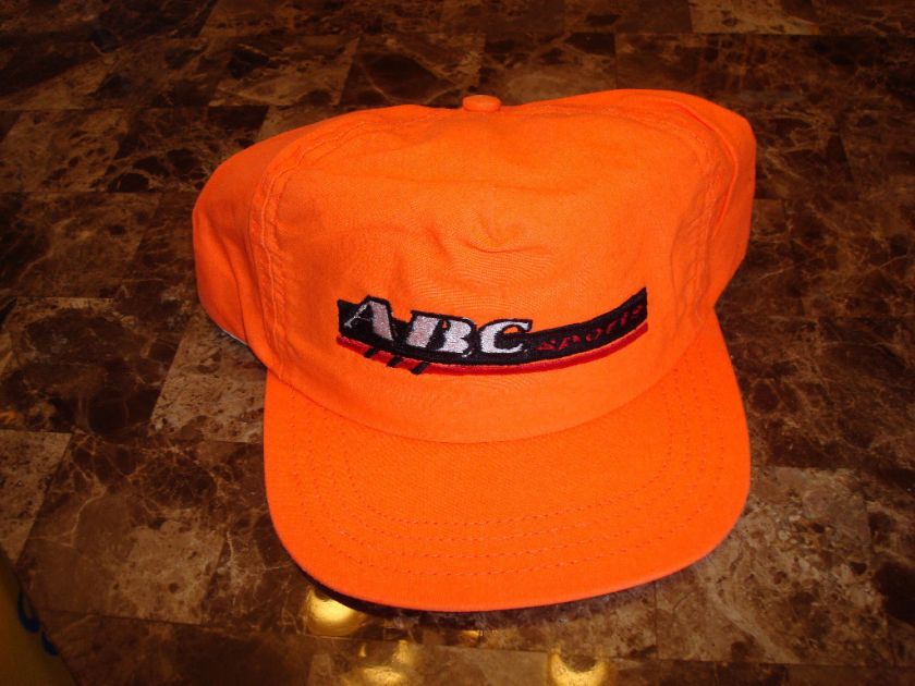 ABC SPORTS RARE 80S 90S HAT CAP VINTAGE SNAPBACK  