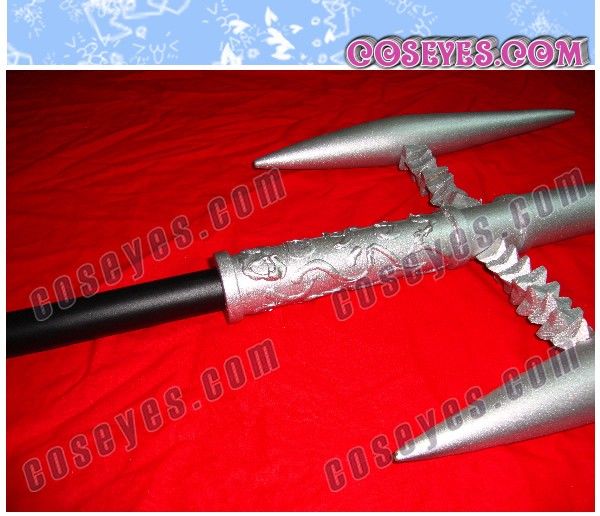 EYES★Reborn◆Chrome Dokuro Trident spear┃Anime Prop  