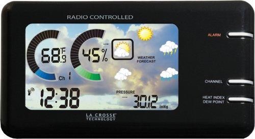 La Crosse Technology WS 450B Color Wireless Weather Station, Black