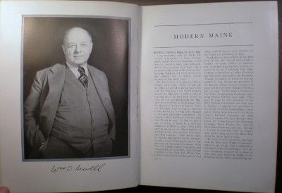 MODERN MAINE, Its Historic Background, People & Resources, in 4 Vols 