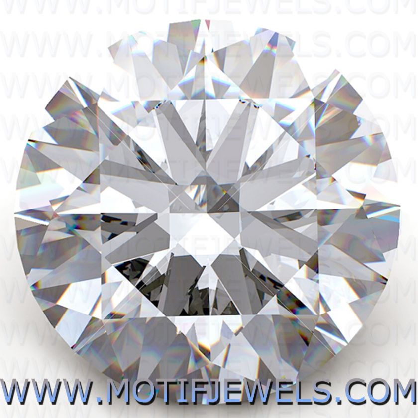 89 Facets Nova Cut Round Moissanite Carles & Colvard Moissanite Loose 