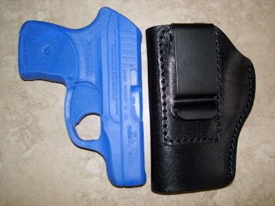 LEFT HAND IN PANT ITP LEATHER GUN HOLSTER RUGER LCP 380  